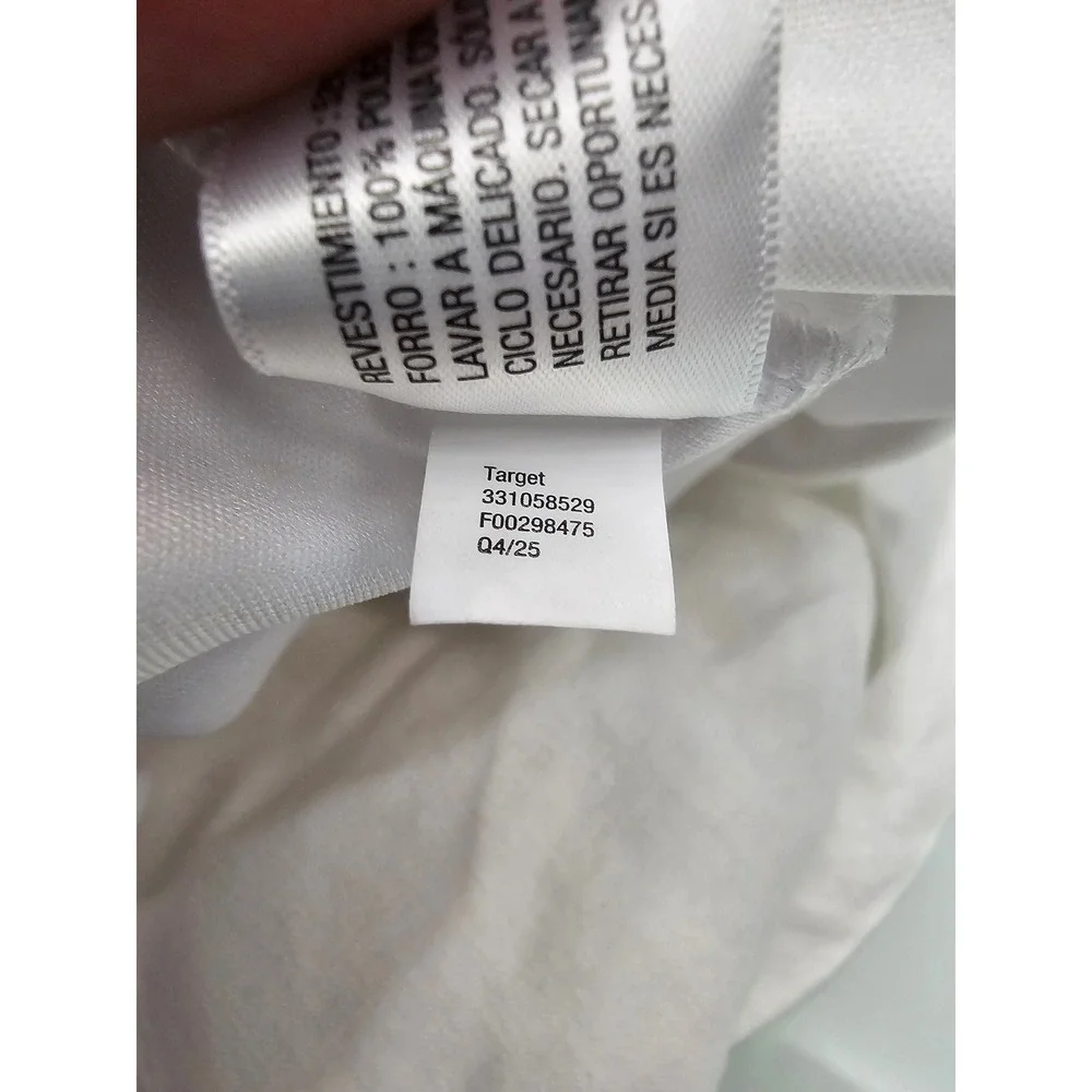 Wild Fable Womens Mini Skirt White Linen Blend Casual Size XL